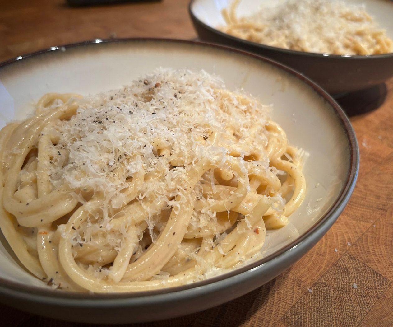 Klassisk cacio e pepe