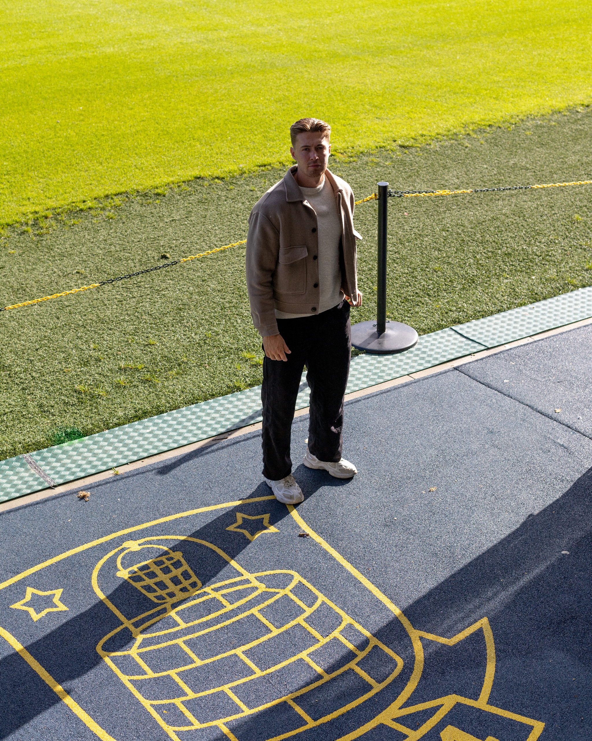 Vi tog Casper tilbage til Brøndby IF, hvor han brugte det meste af sin ungdom.