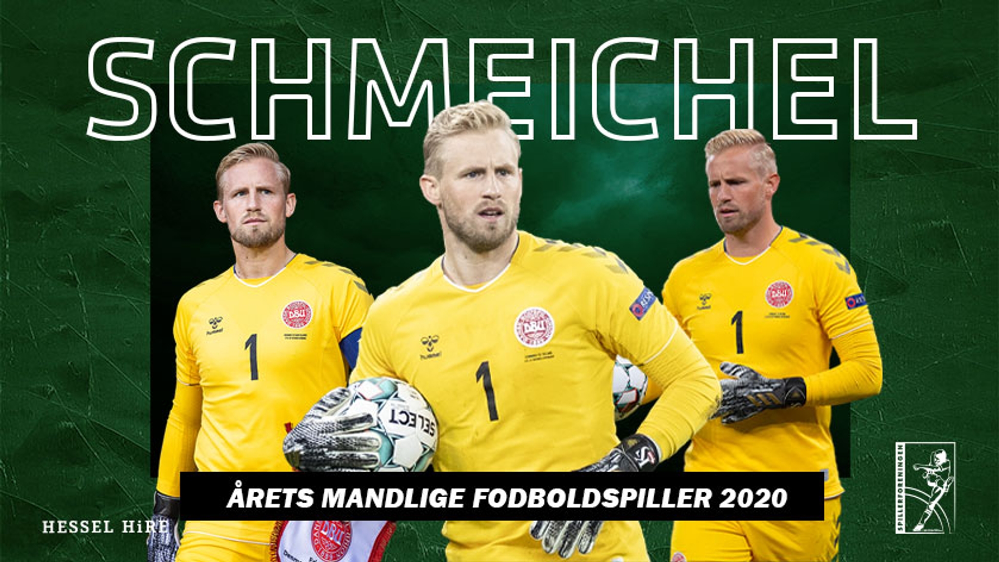 Kasper Schmeichel er Årets Mandlige Fodboldspiller 2020