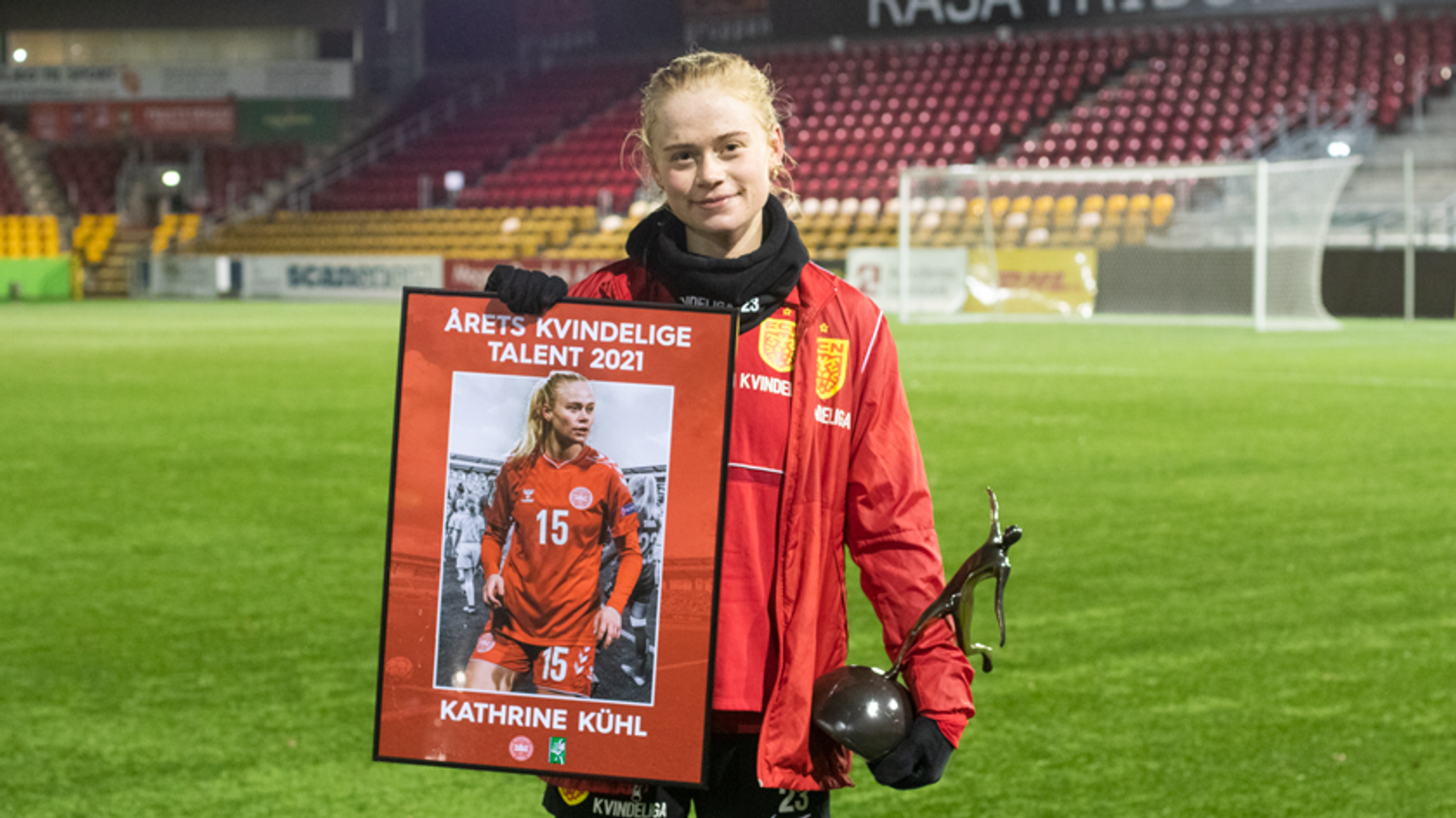  18-årige Kathrine Kühl er Årets Kvindelige Talent 2021