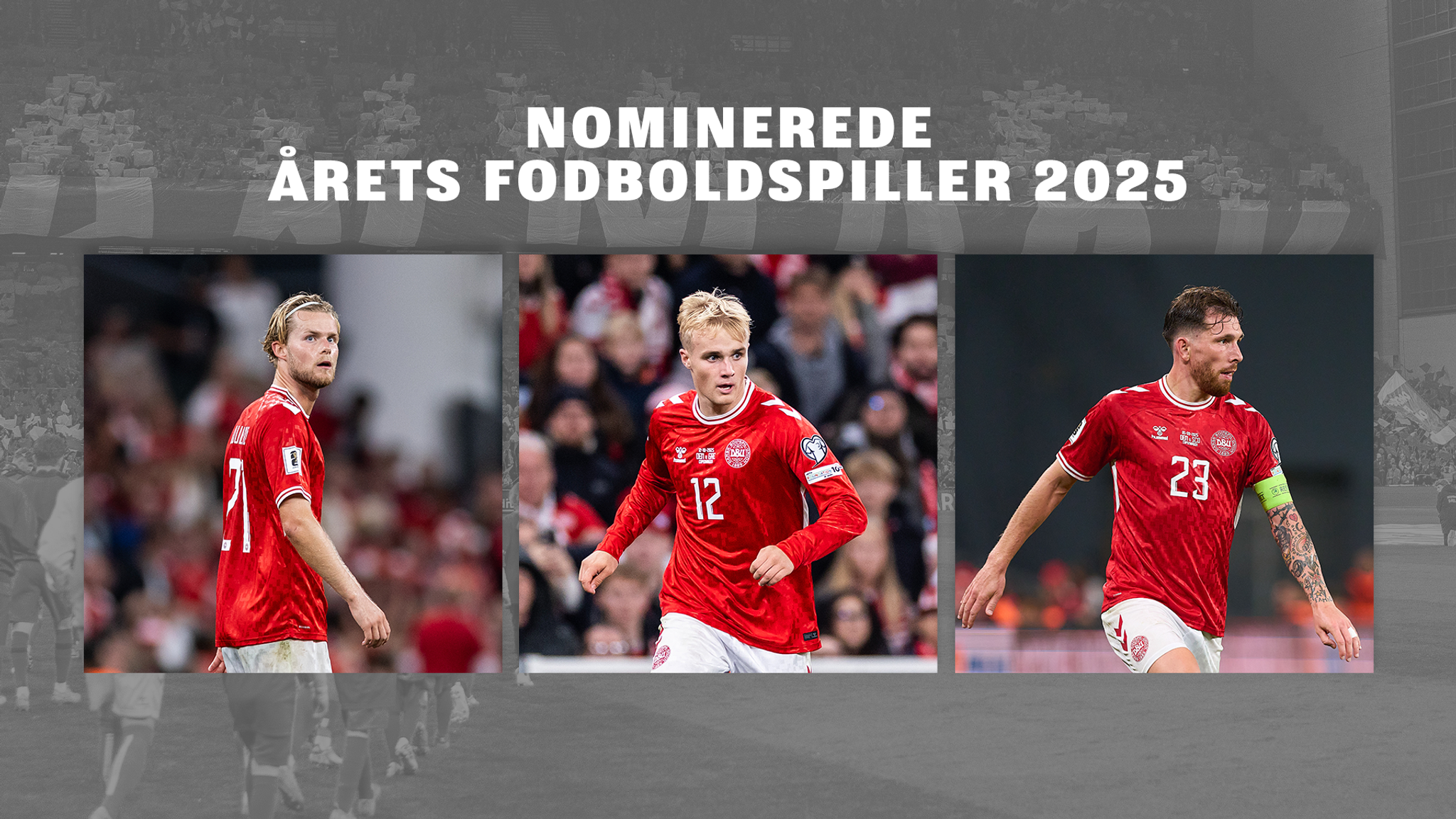 Årets Fodboldspiller 2025 (m): De nominerede er 