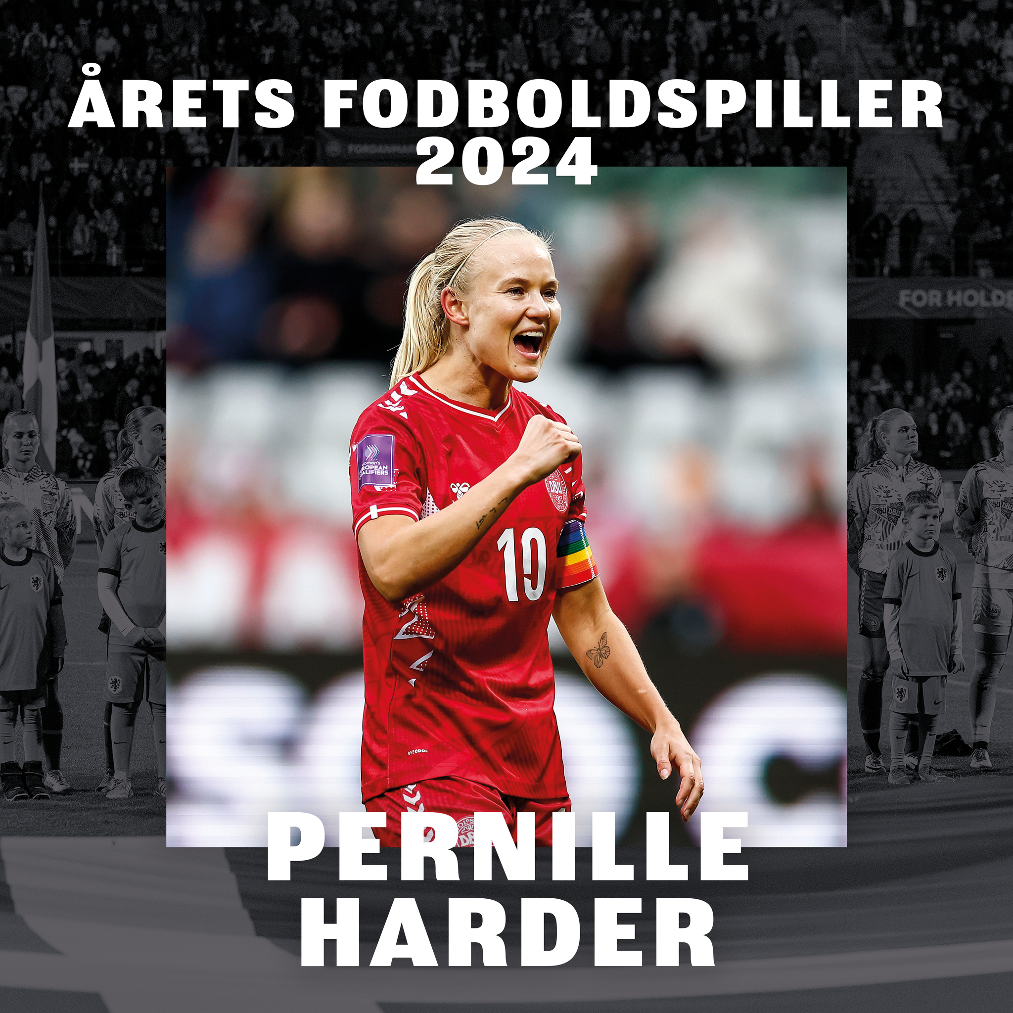 Pernille Harder er Årets Fodboldspiller 2024 