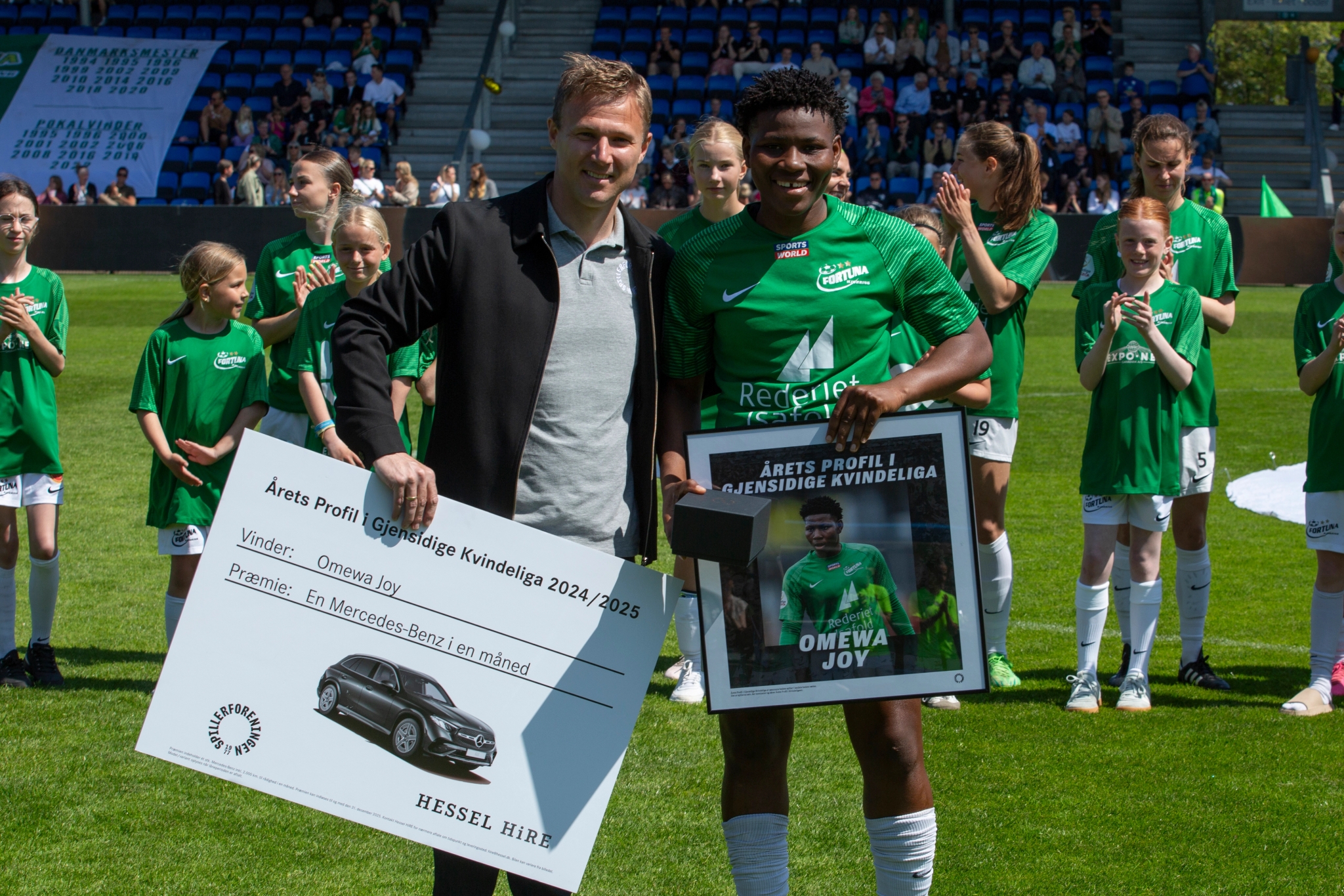 Omewa Joy er Årets Profil i Kvindeligaen 2024/2025