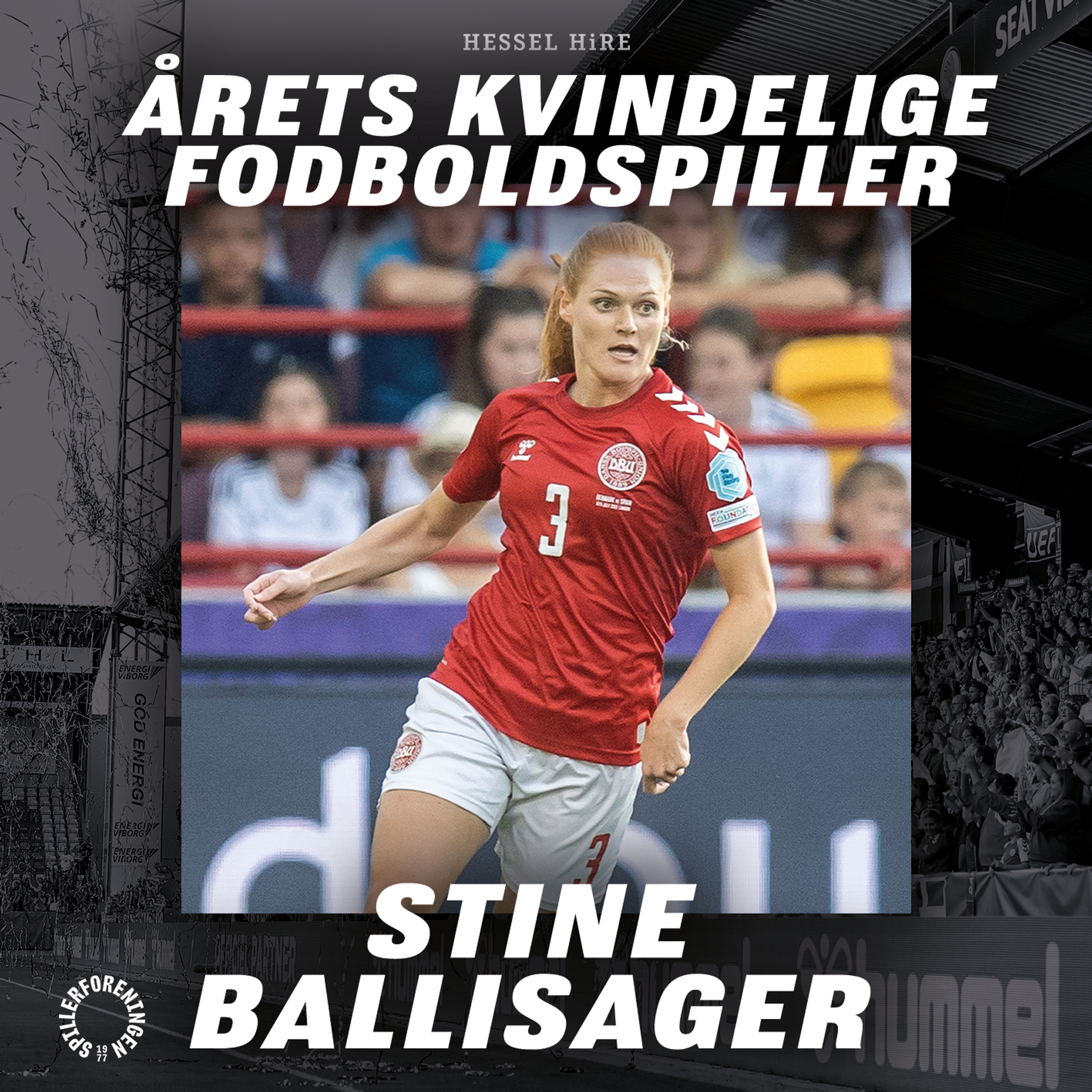 Ballisager er Årets Kvindelige Fodboldspiller 2022