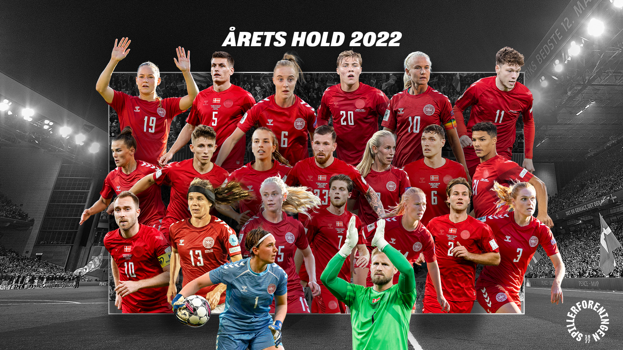 Årets Hold 2022: Kvindernes og mændenes udvalgte 11