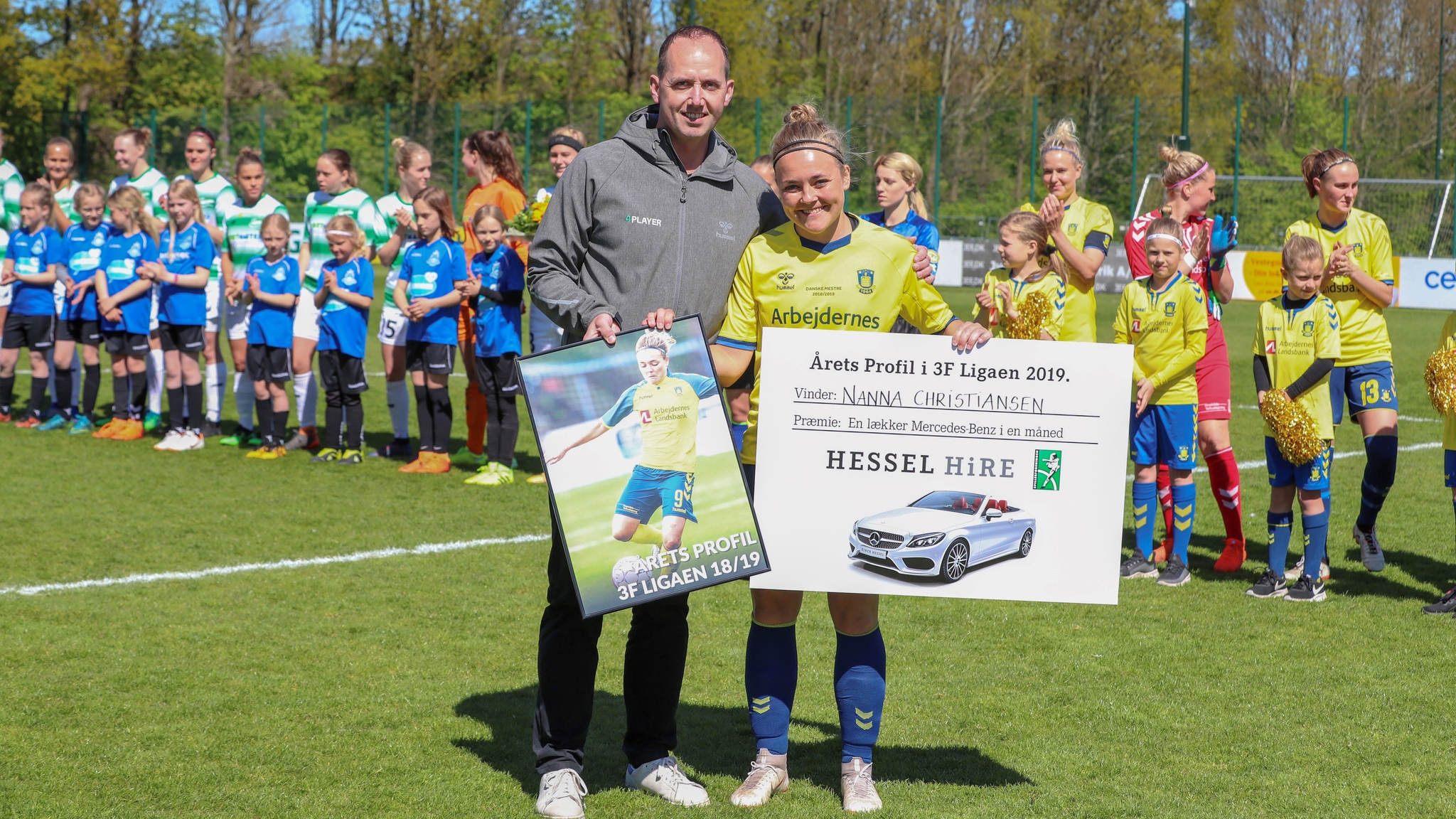 Nanna Christiansen Årets Profil i 3F Ligaen 2018/19