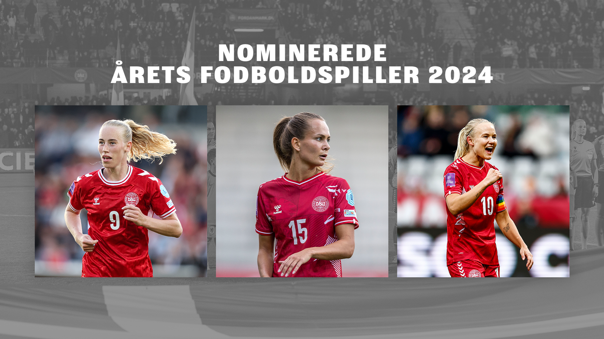 Årets Fodboldspiller 2024 (k) : Her er de nominerede