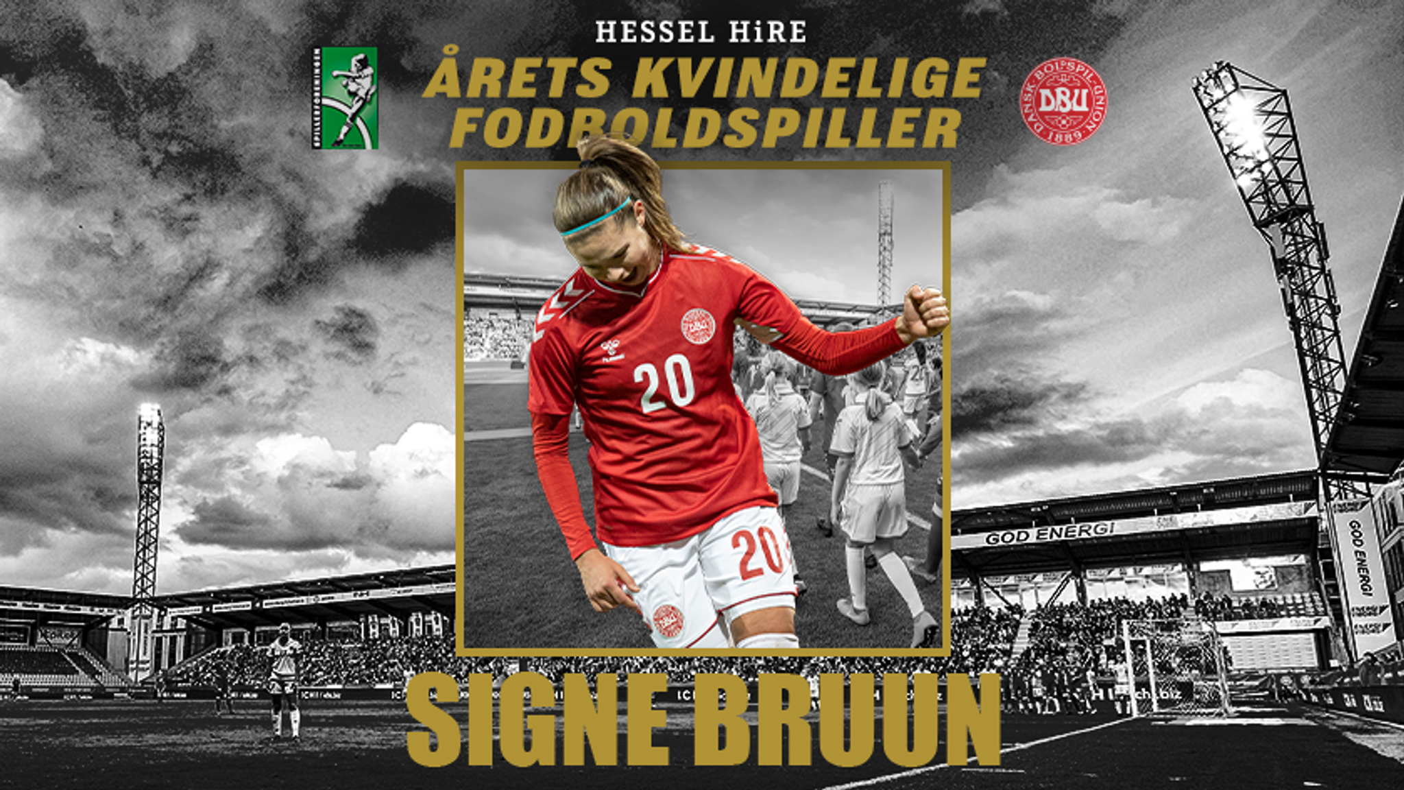 Signe Bruun er Årets Kvindelige Fodboldspiller 2021