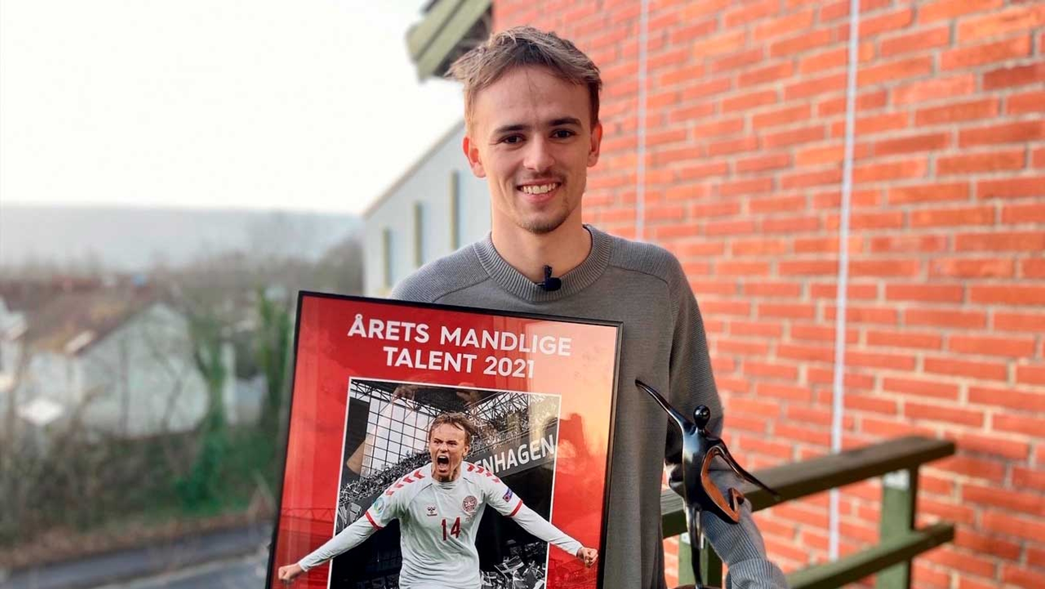 Mikkel Damsgaard er Årets Mandlige Talent 2021
