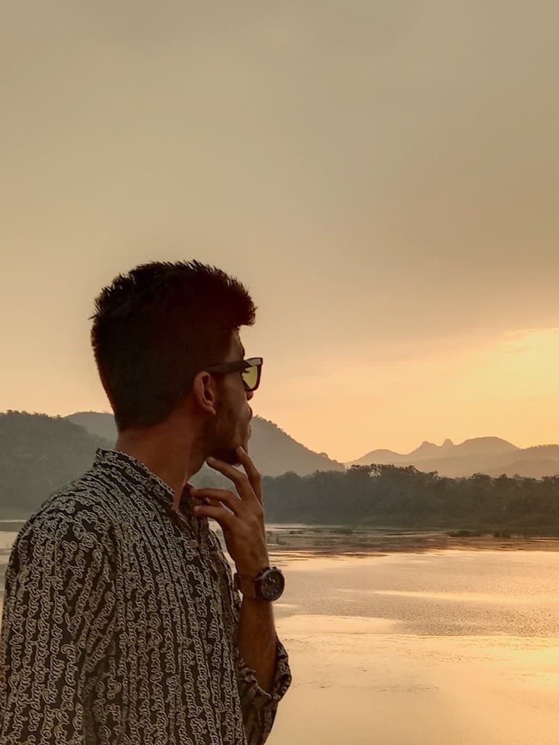 A portrait of Anirban Das.