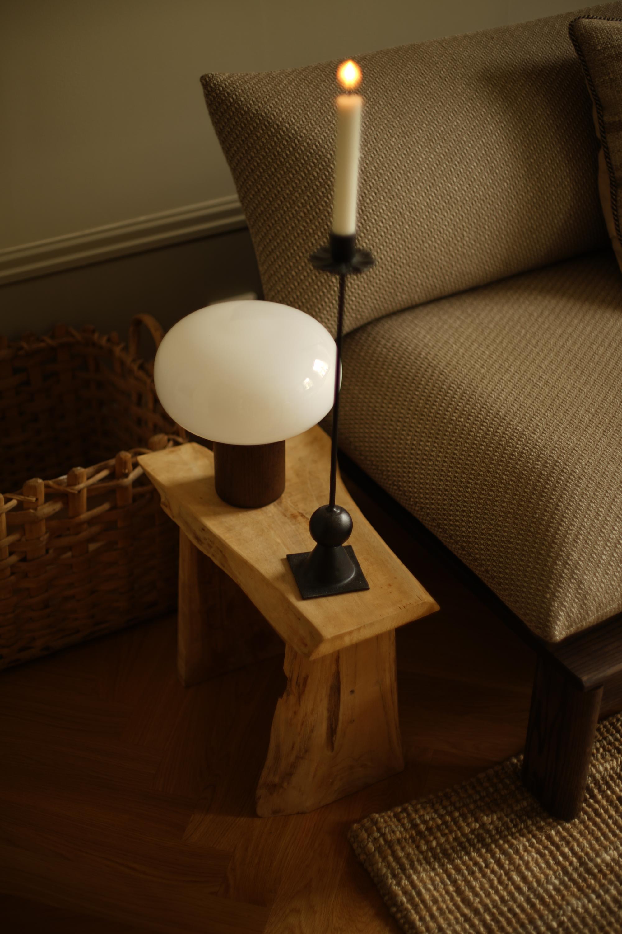 Tall Candle Holder / Høy lysestake / Smijernslysestake Lunnheim