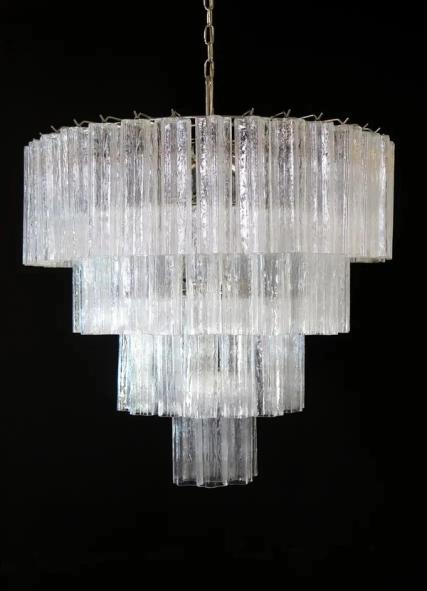 Murano Lysekrone med 78 glass 