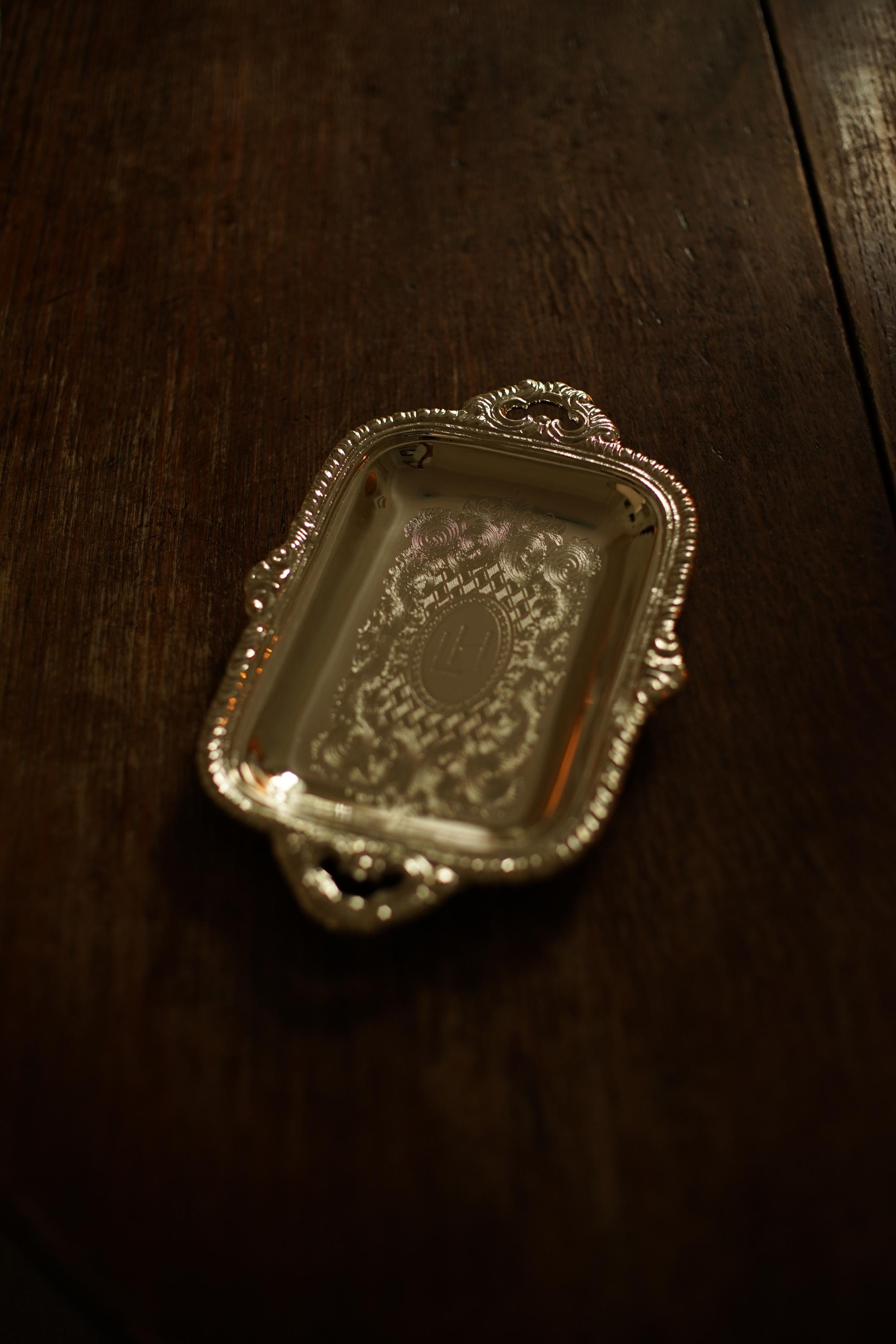 Silver tray by Lunnheim