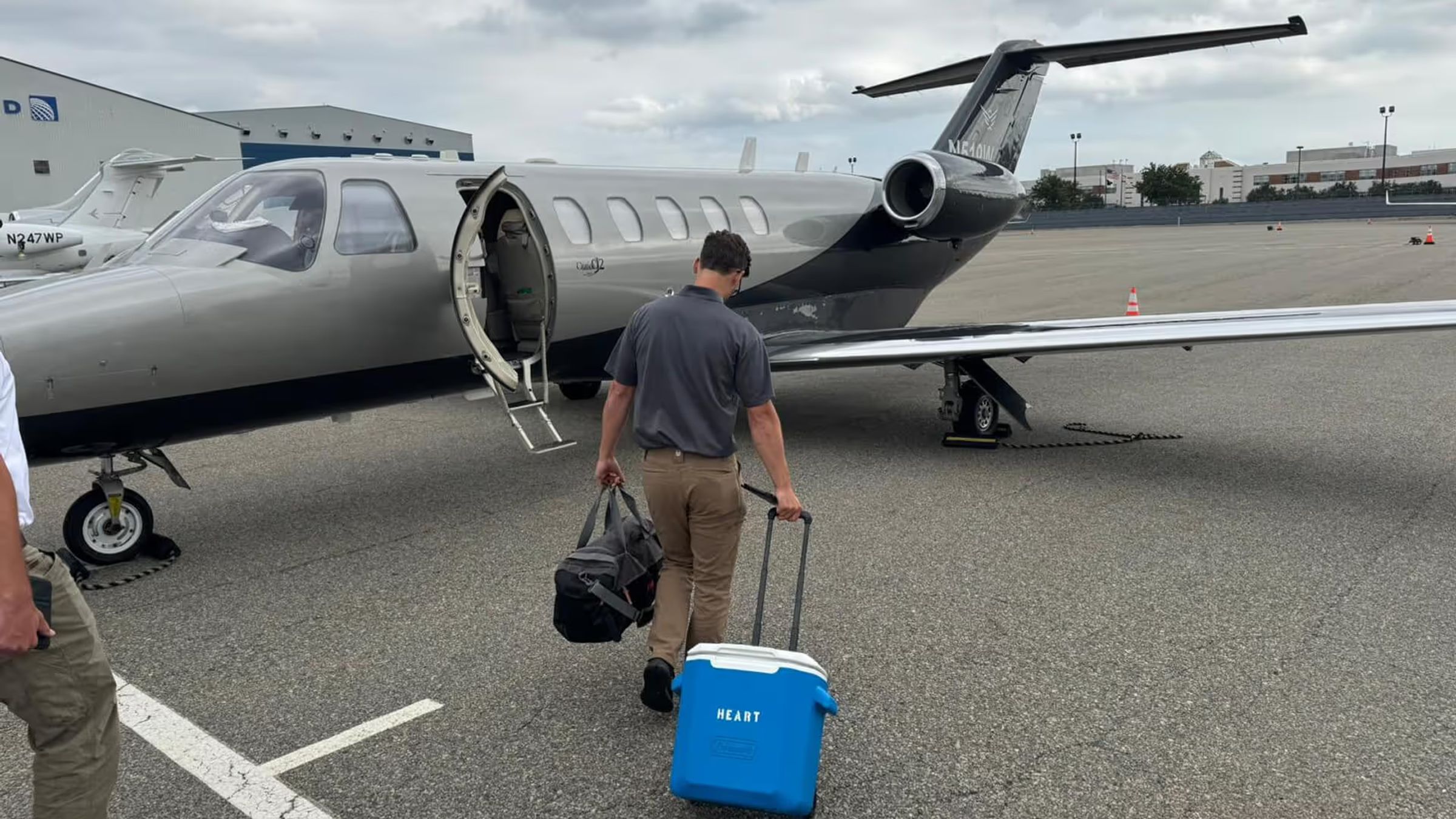Designing for an operator that flies charter, air ambulance and organs