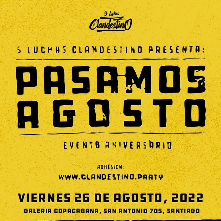 Afiche del evento