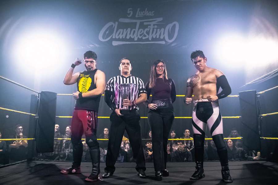 Foto oficial de la semifinal del torneo open weight