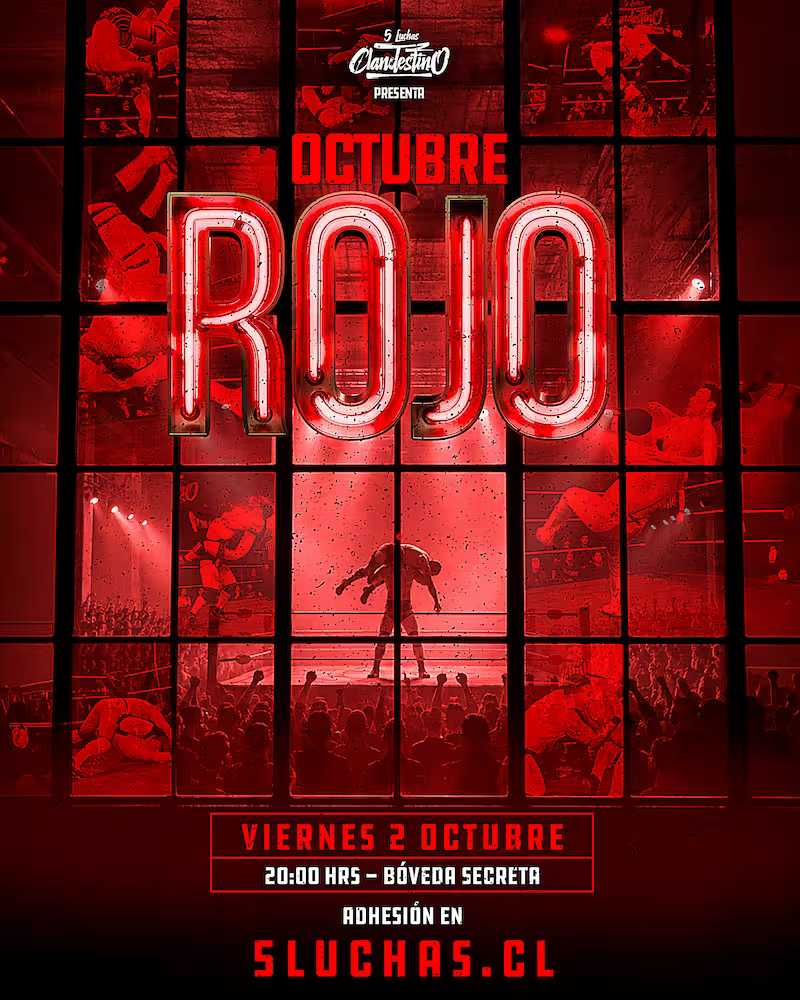 Afiche del evento Octubre Rojo