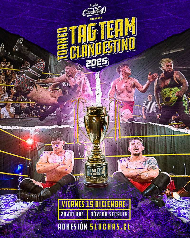 Afiche del evento Torneo Tag Team 2025