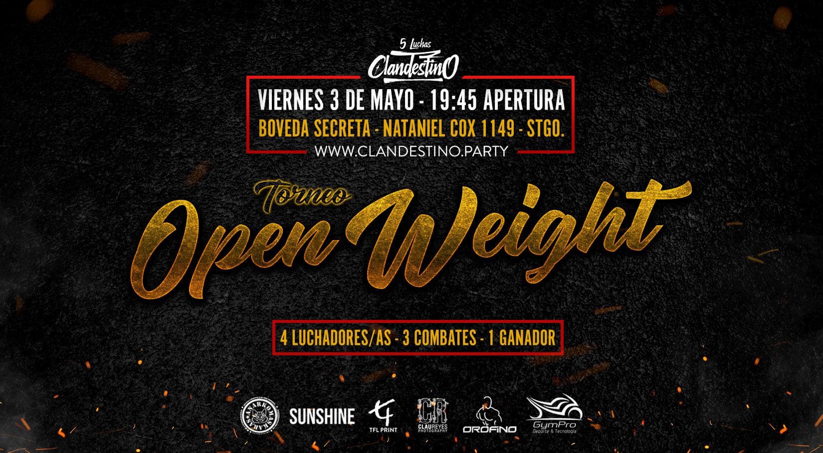 Torneo Open Weight 2019