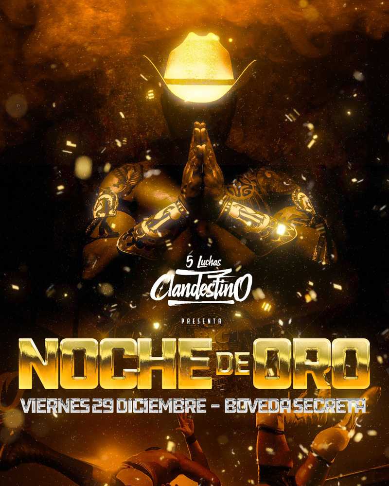 Afiche del evento Noche de Oro