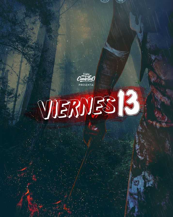Afiche del evento Viernes 13