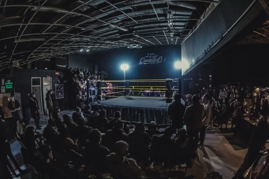 Fotografia de la Boveda Secreta antes de comenzar el evento