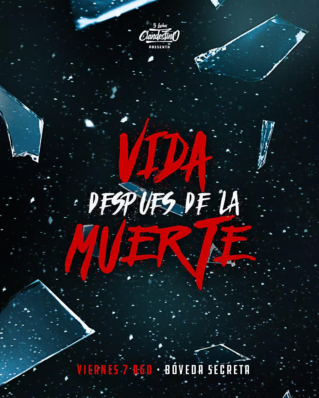 Afiche del evento Vida después de la muerte