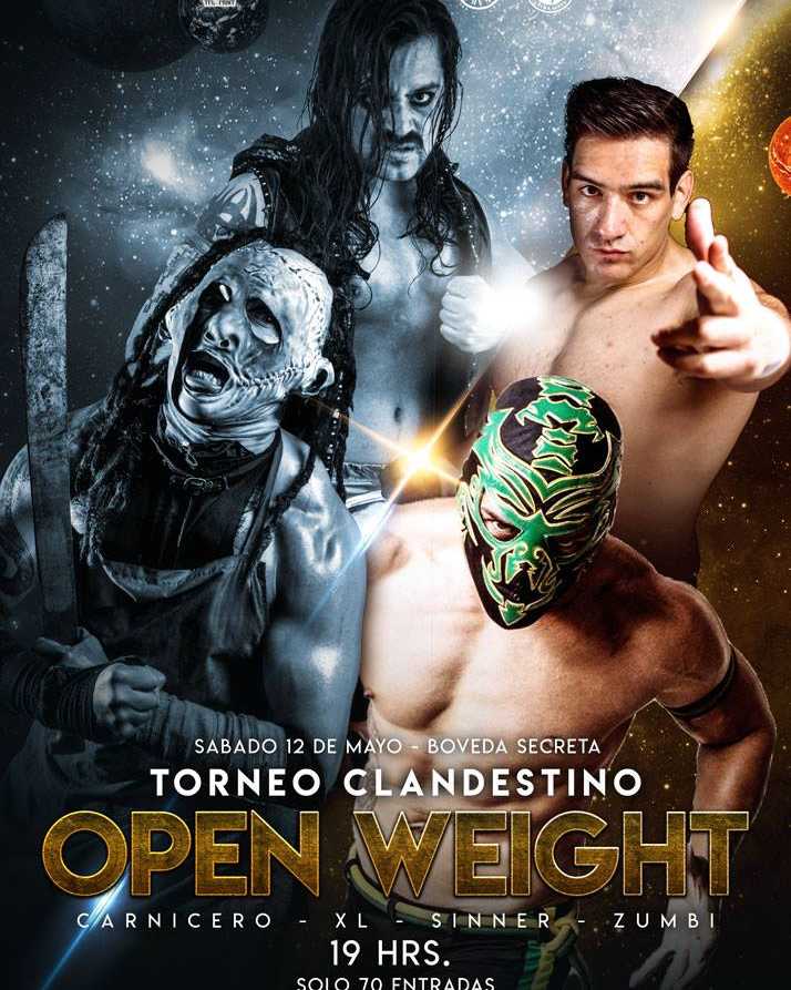 Afiche del evento Torneo Open Weight 2018