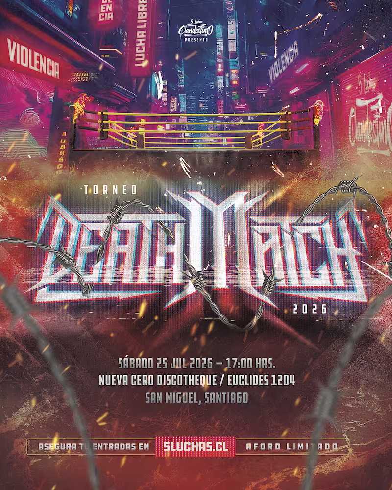 Afiche del evento Torneo Deathmatch V