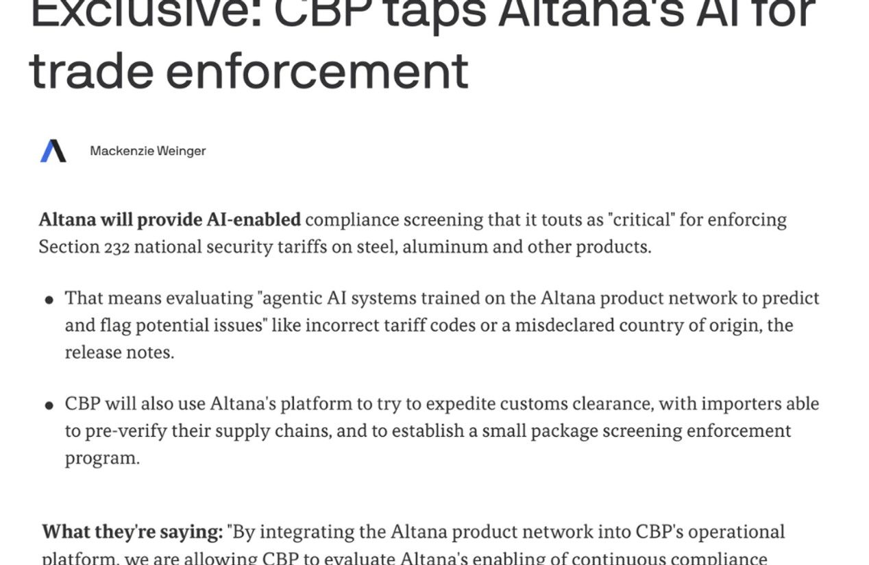 Axios Altana CBP CSOP