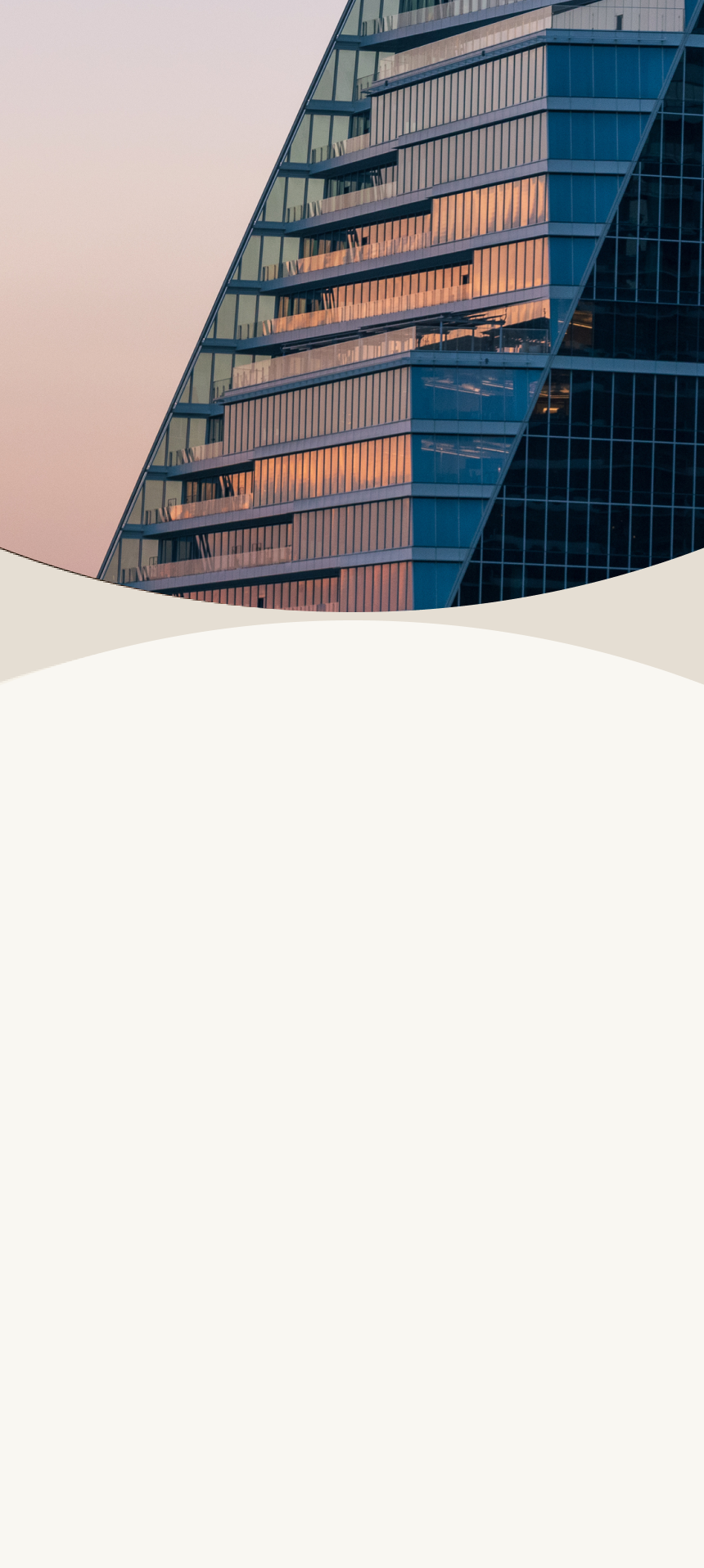 a futuristic looking building