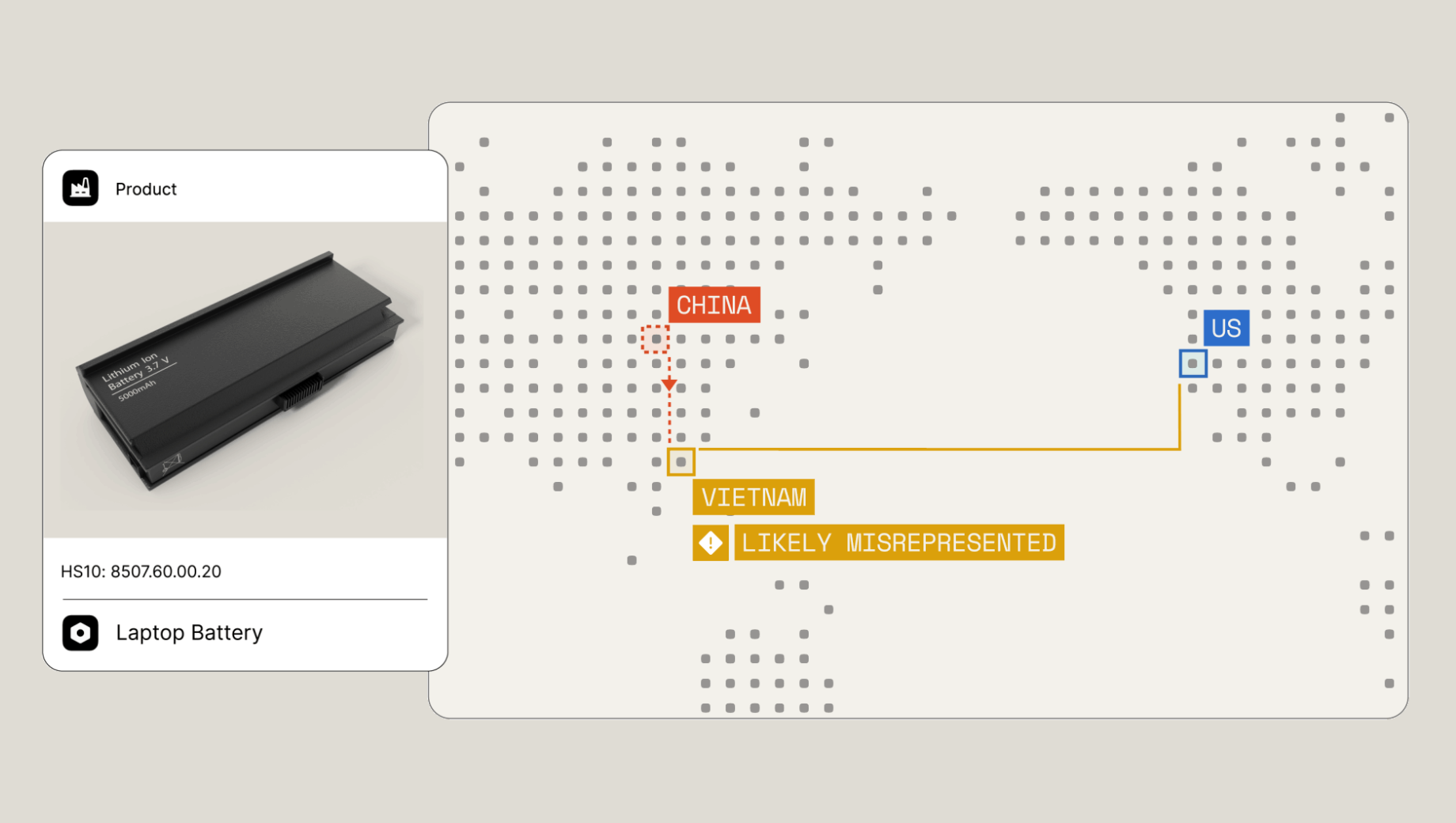 illusion of origin: non-transformation of goods in u.s. trade lanes