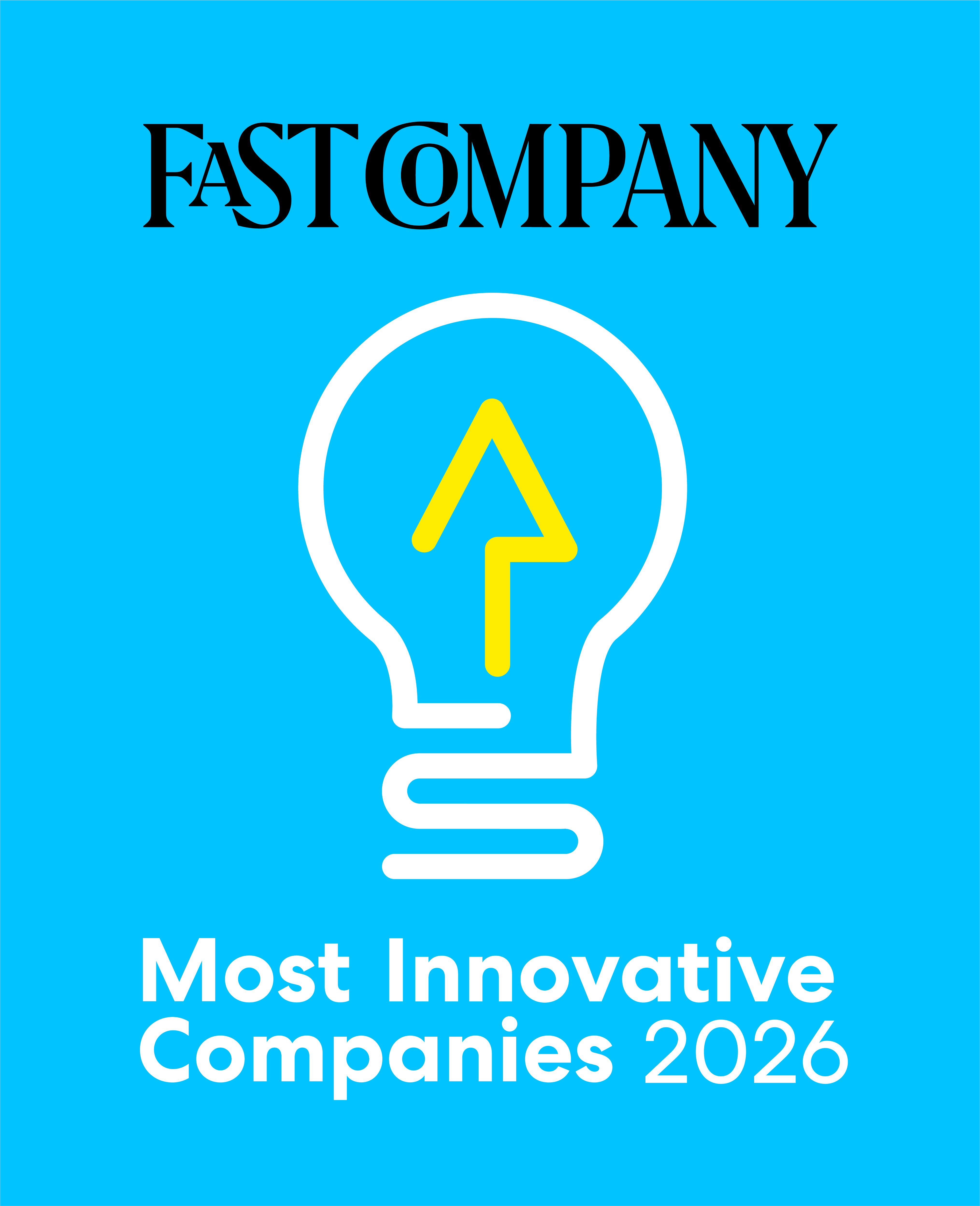 Fast Company Most Innovative Companies 2026 logo