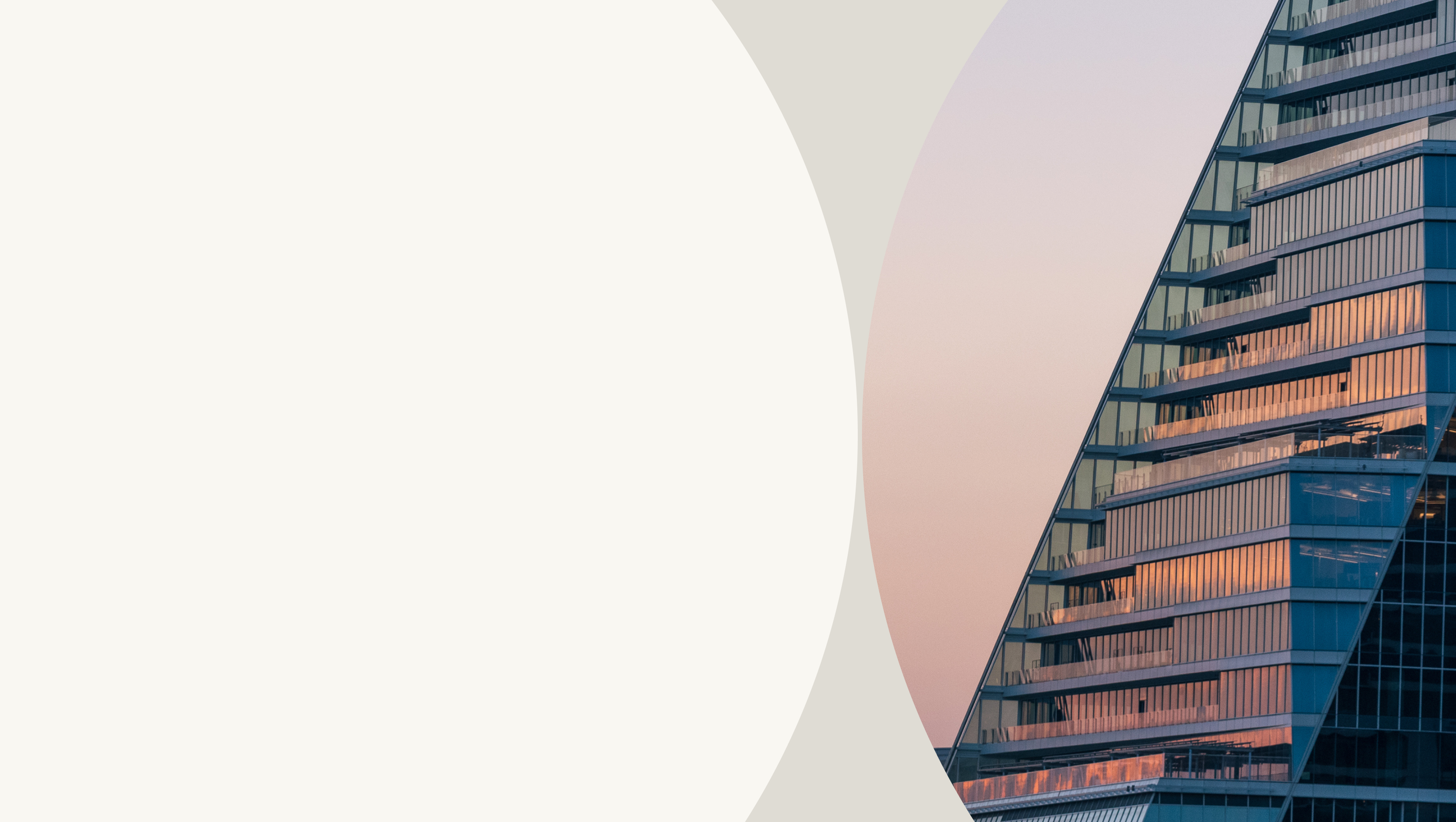 a futuristic looking building