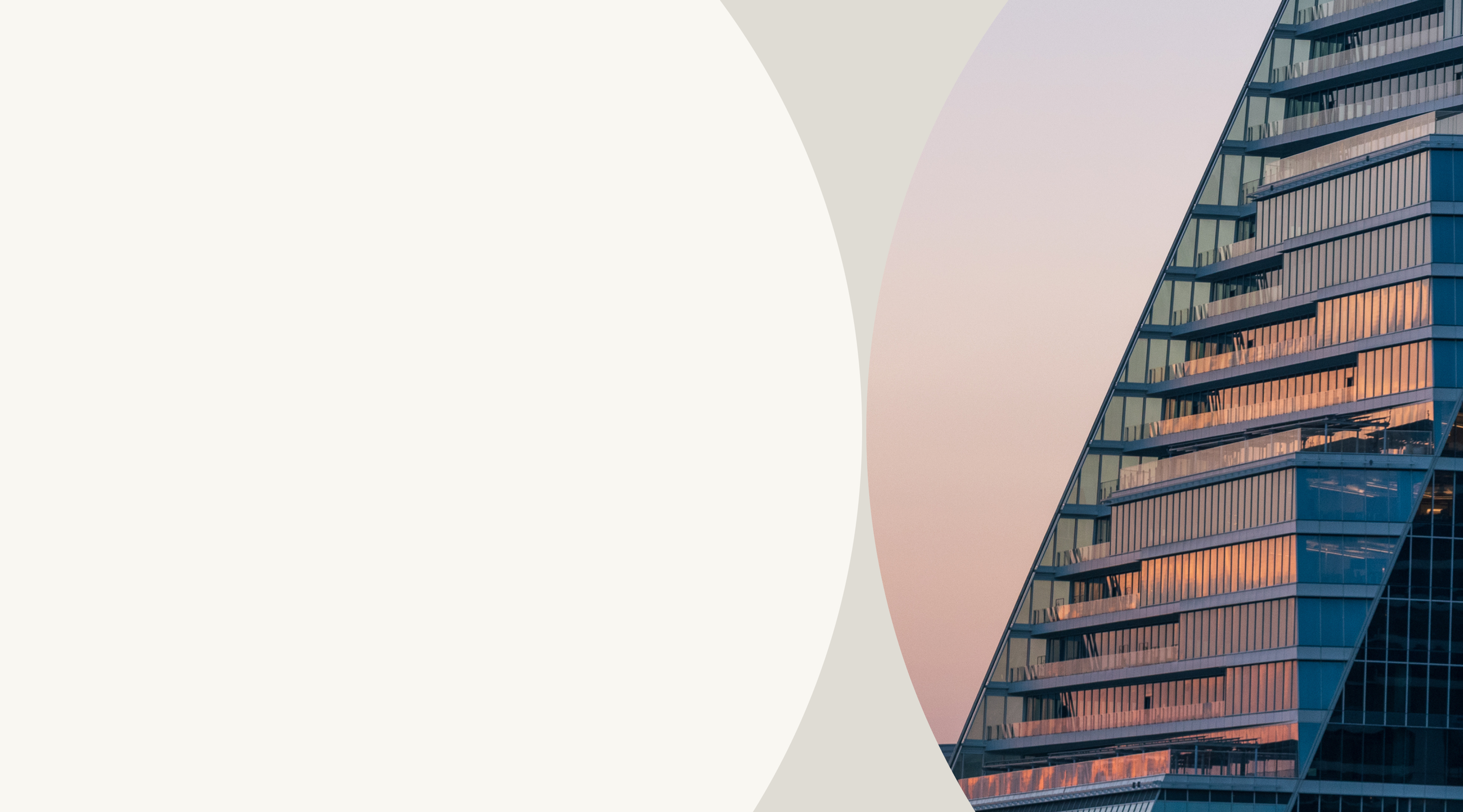 a futuristic looking building