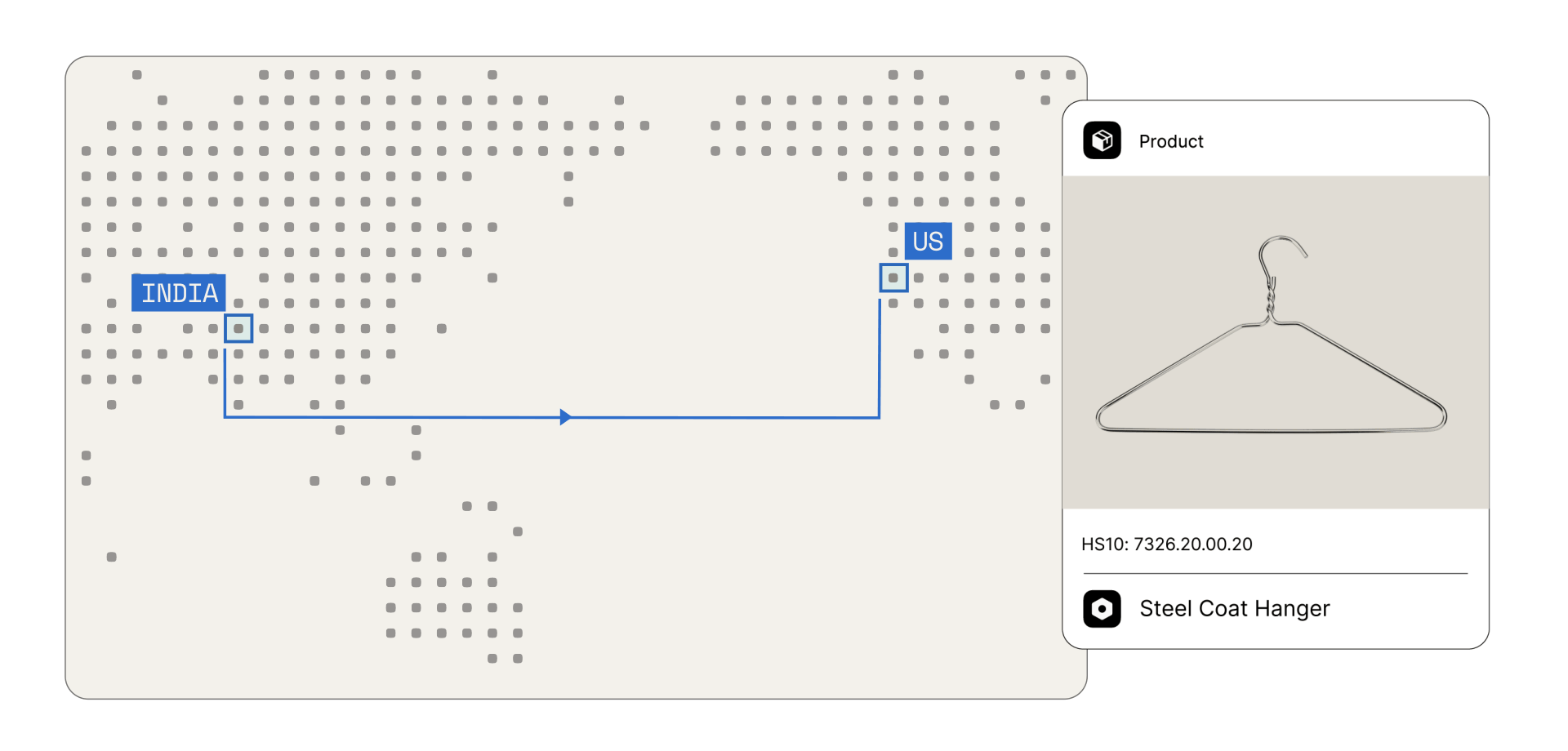 steel hanger illusion of origin