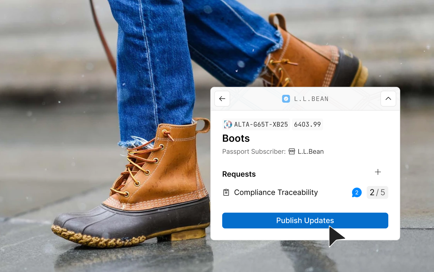 A highway seen from above