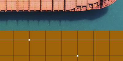 a container ship