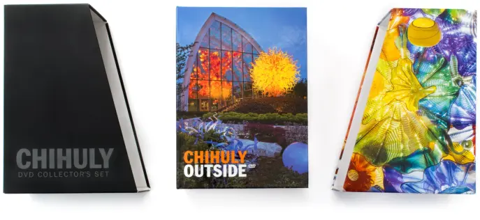 Chihuly DVD Collector's Set dvds with outer packaging