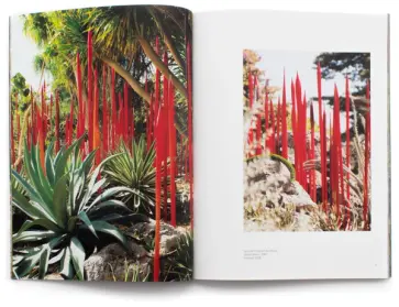 Red Reeds in the Chihuly at Fairchild catalog