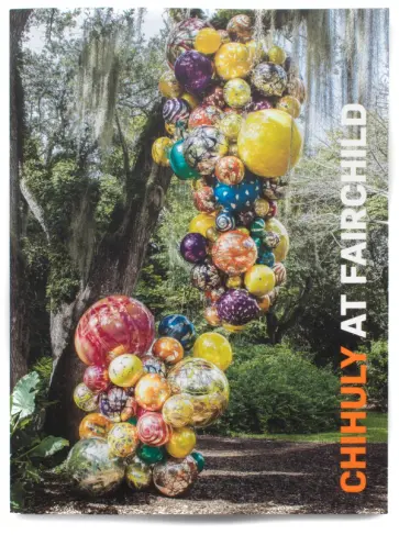 Chihuly at Fairchild catalog cover