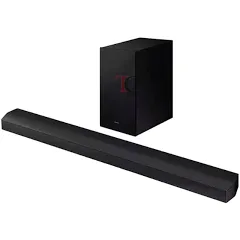 The Samsung HW-B750D is a 5.1 channel soundbar with a wireless subwoofer, offering 400W of total power price 