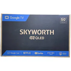 Skyworth 50Q6500 50 inch QLED Smart TV 4K UHD Google TV Frameless price in Kenya 