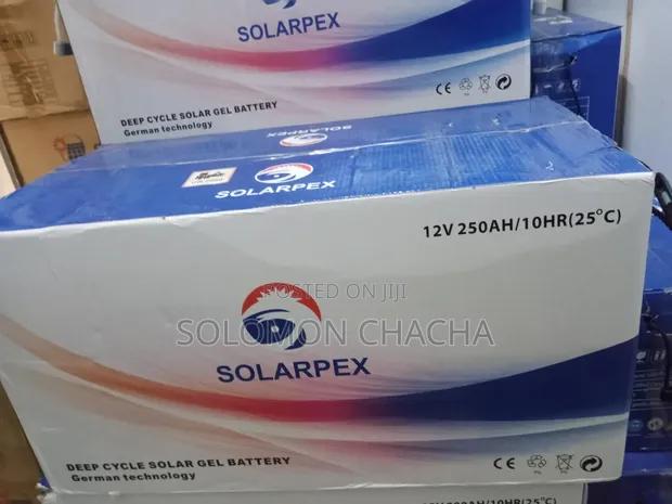 Solarpex 250Ah solar battery 12V price in Kenya 