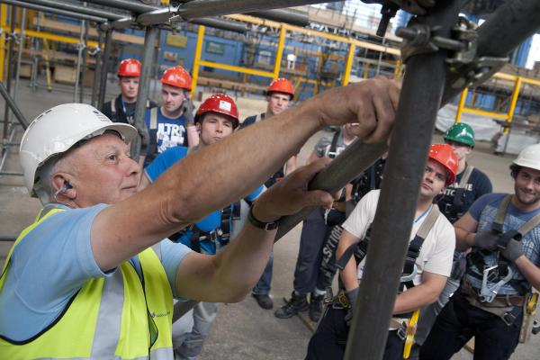 Werken op hoogte module 1-2: gebruiker en monteur vaste steiger