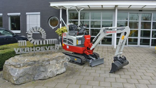 Volledig elektrische minigravers van Takeuchi