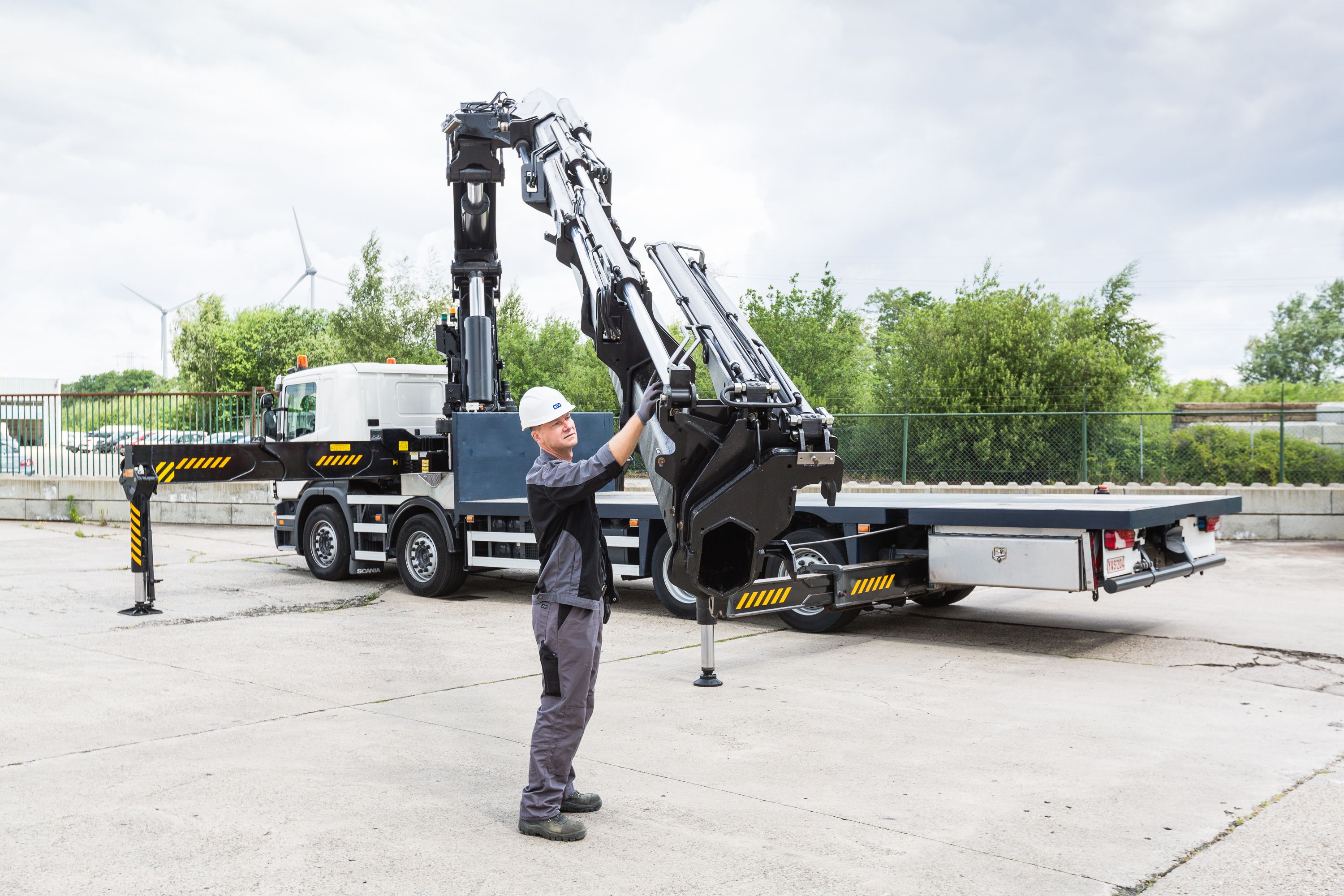 Loader crane training