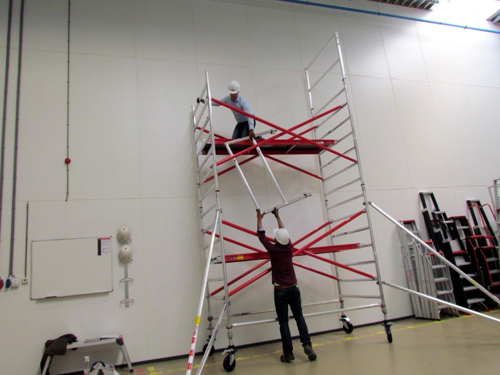 Werken op hoogte module 1-2-3: gebruiker, monteur en bevoegd persoon rolsteiger