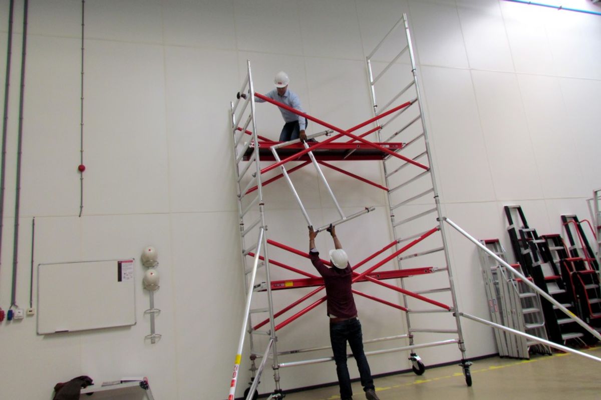 Werken op hoogte module 1-2-3: gebruiker, monteur en bevoegd persoon rolsteiger