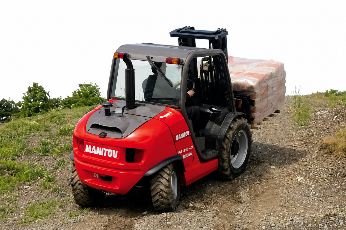 Heftruck ruwterrein heftruck